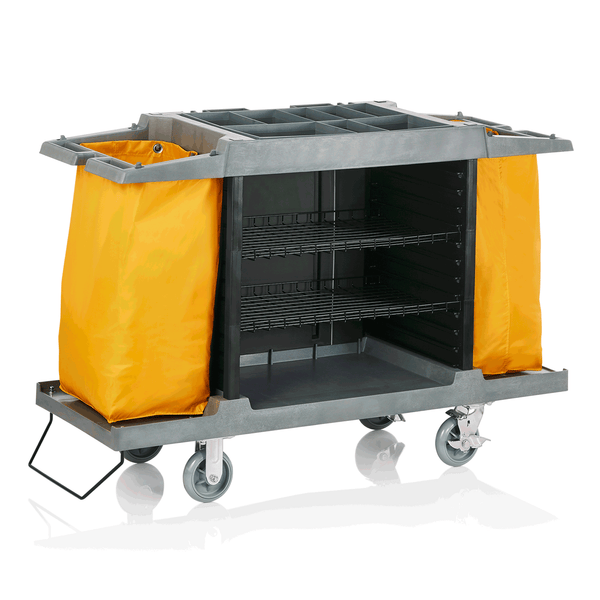Zimmerservicewagen, 2 Wäschesäcke gelb, 150 x