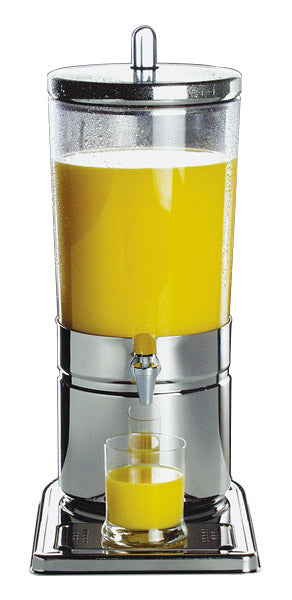 Saftdispenser -TOP FRESH- 23 x 35 cm, H: 52 cm 18/8 Edelstahl, SAN