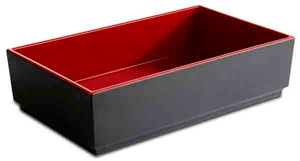 Bento Box -ASIA PLUS- 25 x 15,5 cm, H: 6,5 cm Melamin