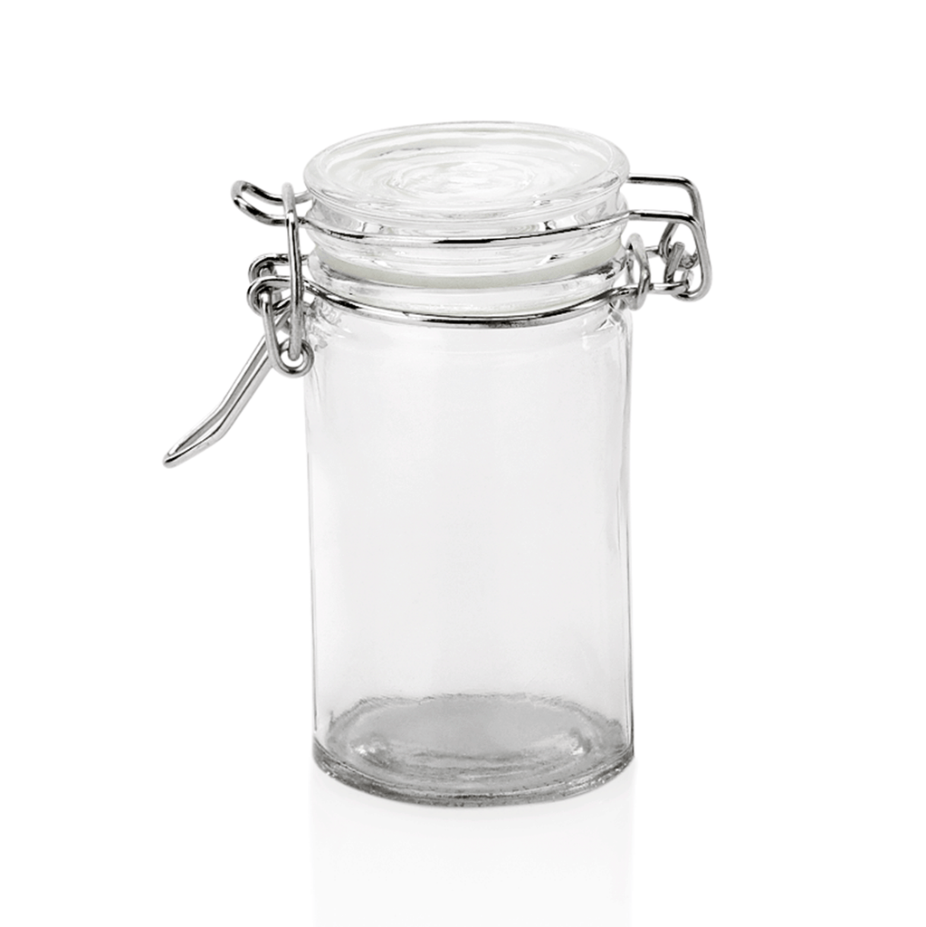 Bügelverschlussglas, 0,1 ltr., Ø 4,5 cm,