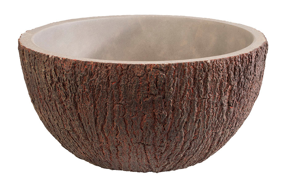 Schale -COCONUT- Ø 23, cm, H: 12,5 cm Beton, 2,2 Liter