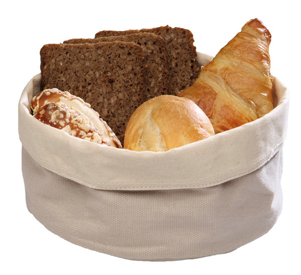 Brottasche 20 x 15 cm, H: 10 cm Baumwolle, beige
