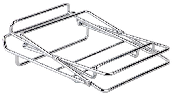 Buffet-Gestell für Körbe 46 x 24 cm, H: 18 -21 cm Metall hartverchromt, 2-stufig