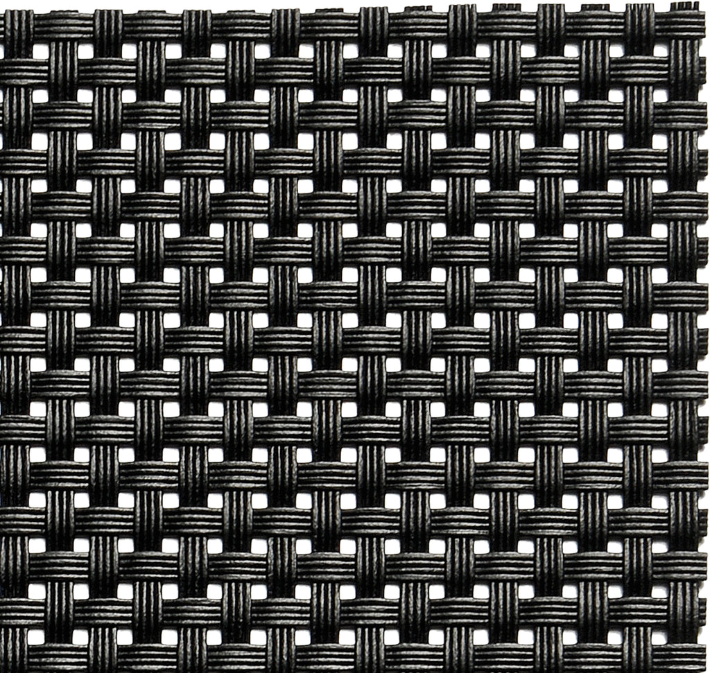 Tischläufer - schwarz 45 x 150 cm PVC, Schmalband