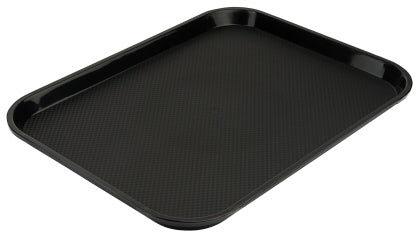 Fast Food Tablett 35cm schwarz Polypropylen schwarz 35x27cm | Artikelnummer: 5353/356 | 4003625953511