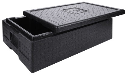 Thermobox EPP GN 1/1, 22 l 60 x 40 x 20 cm, schwarz | Artikelnummer: 6830/200 | 4003625683012