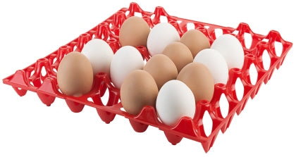 Tablett für 30 Eier, rot | Artikelnummer: 8034/031 | 4003625803410